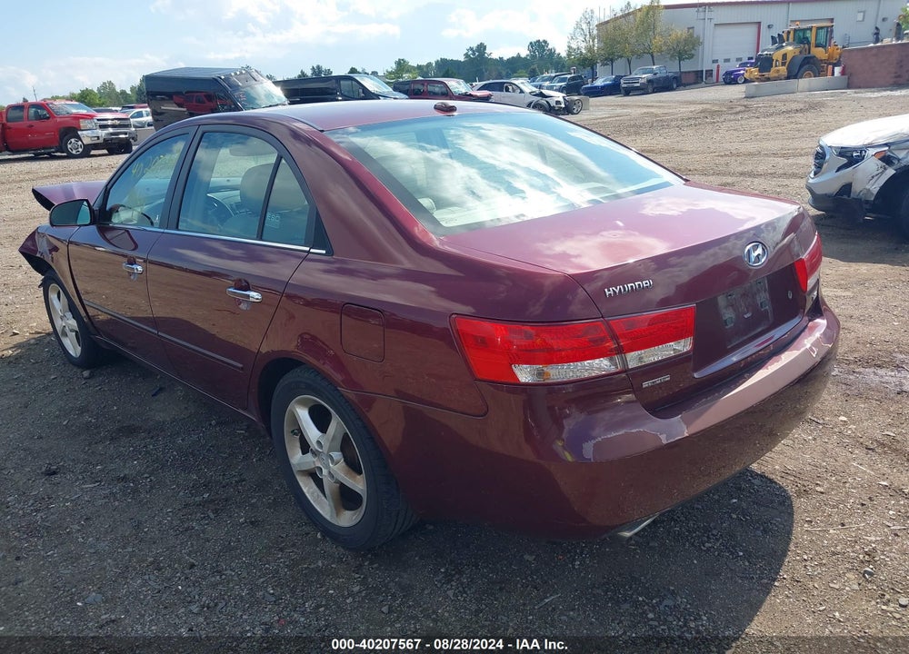 2007 HYUNDAI SONATA VIN: 5NPET46F07H241635