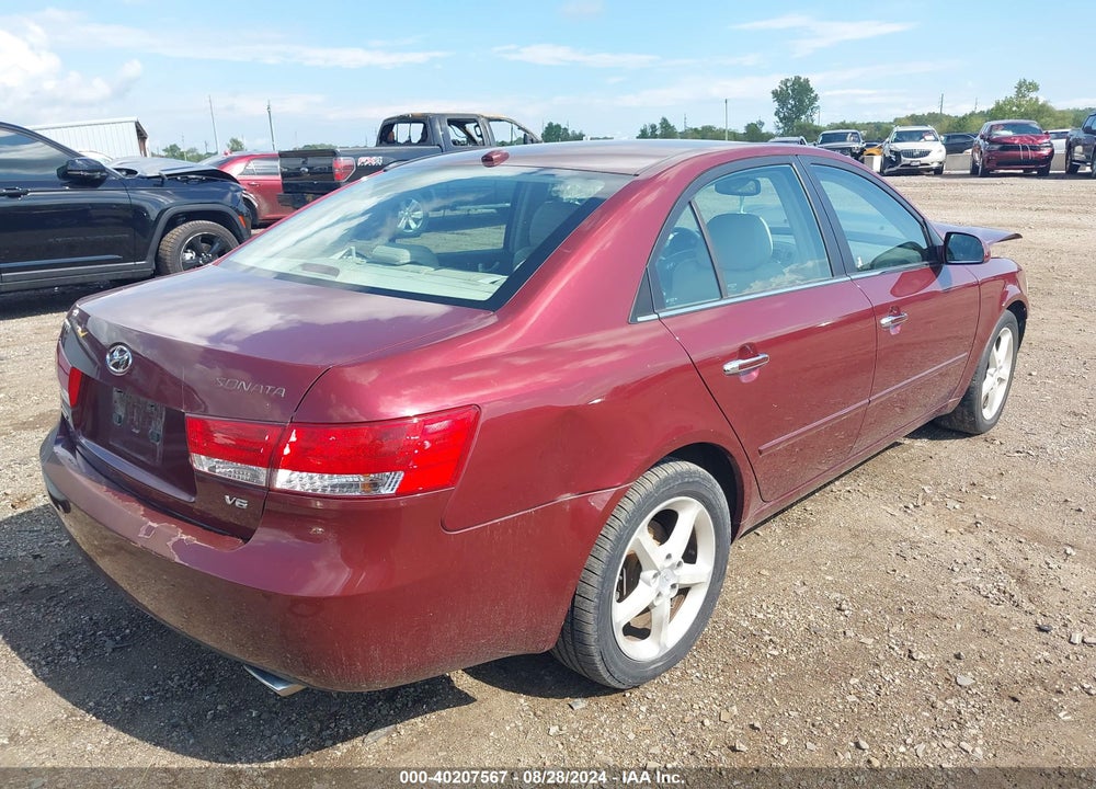 2007 HYUNDAI SONATA VIN: 5NPET46F07H241635