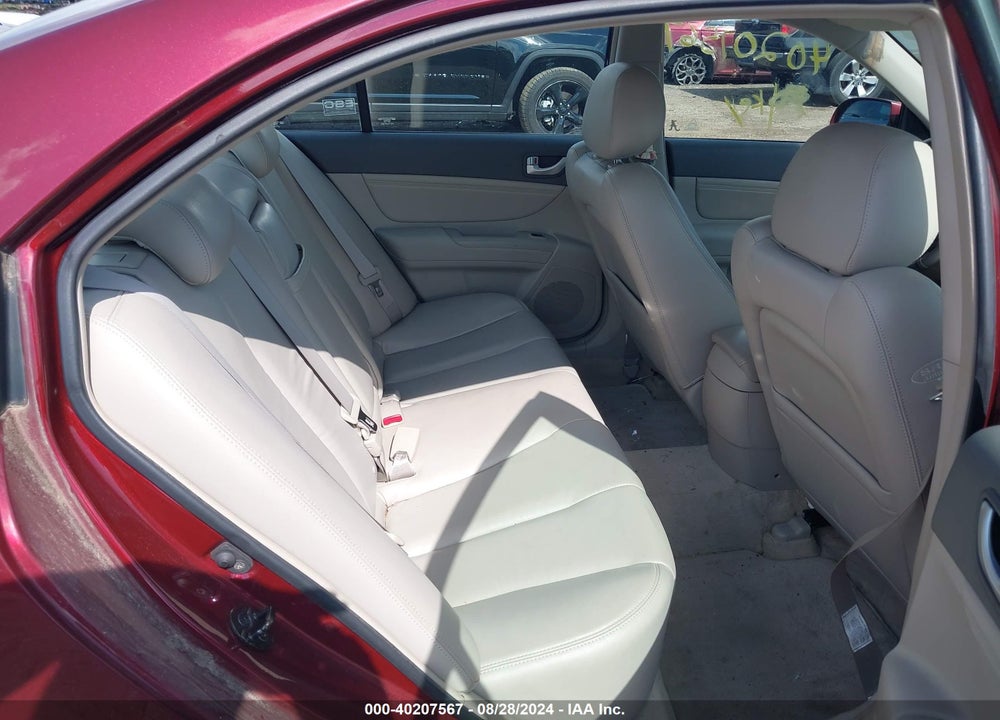 2007 HYUNDAI SONATA VIN: 5NPET46F07H241635