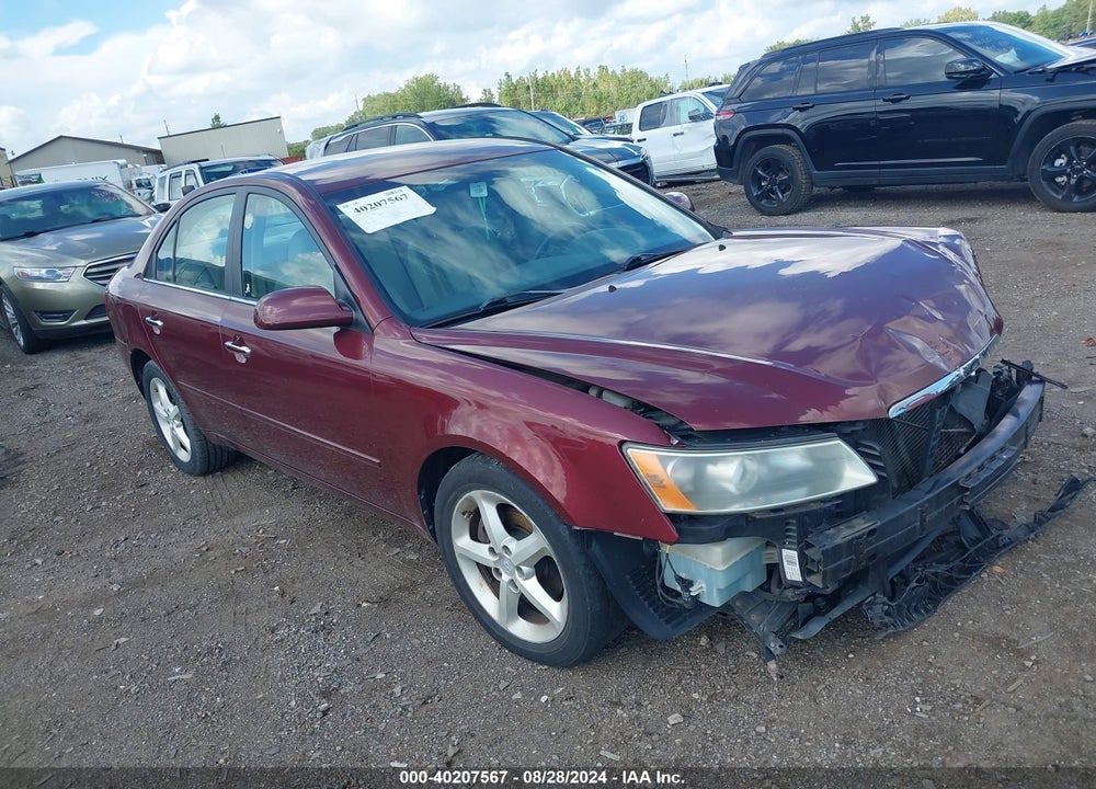 2007 HYUNDAI SONATA VIN: 5NPET46F07H241635