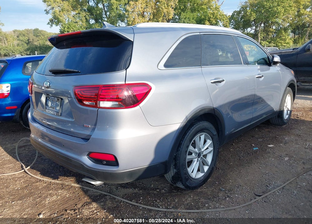 2019 KIA SORENTO 2.4L LX VIN: 5XYPGDA39KG603214