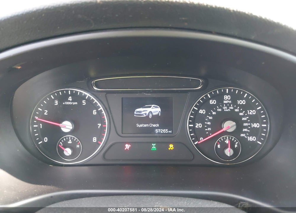 2019 KIA SORENTO 2.4L LX VIN: 5XYPGDA39KG603214