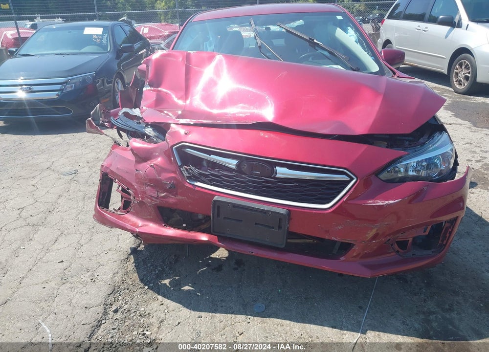 2019 SUBARU IMPREZA 2.0I PREMIUM VIN: 4S3GKAC60K3616233