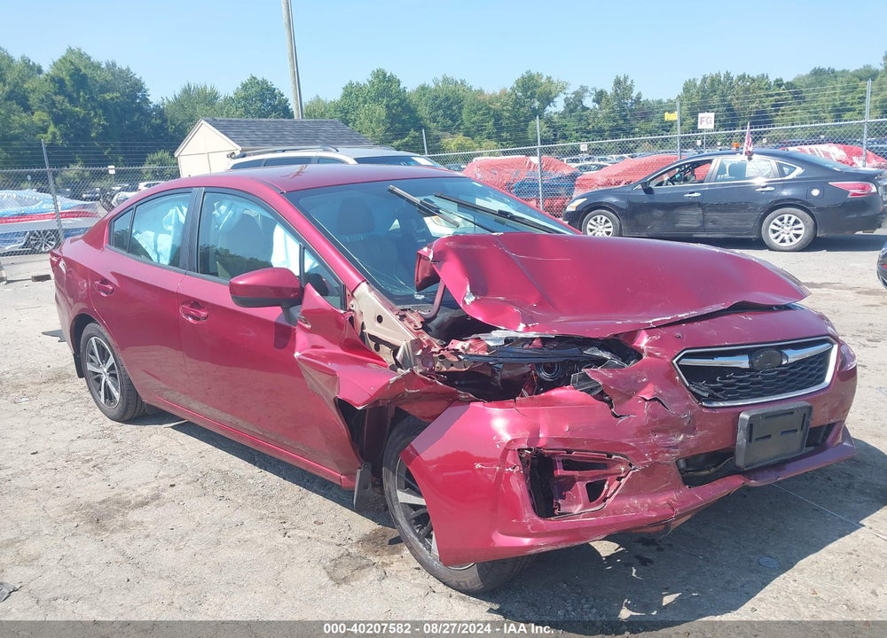 2019 SUBARU IMPREZA 2.0I PREMIUM VIN: 4S3GKAC60K3616233