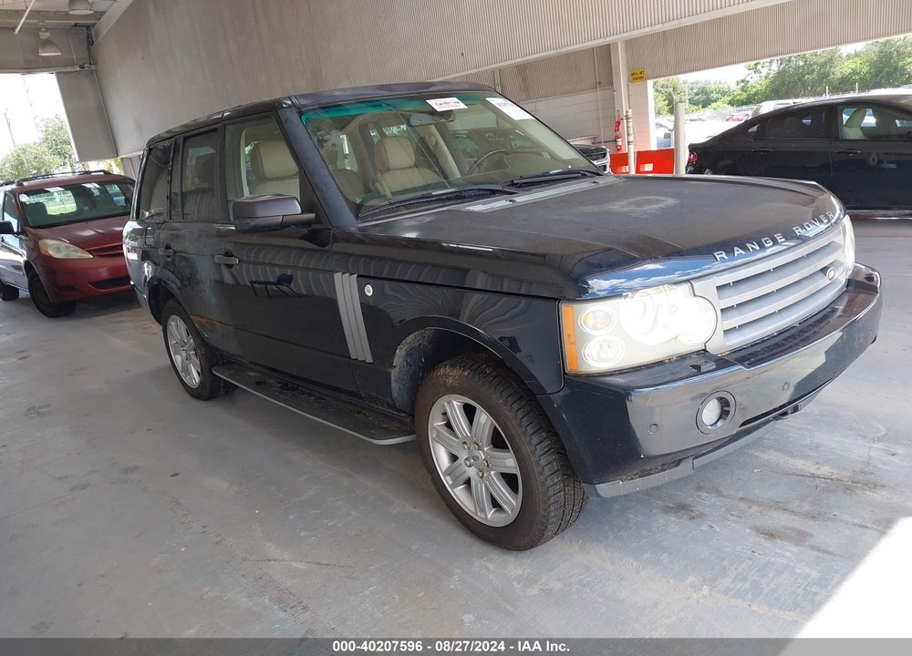 2008 LAND ROVER RANGE ROVER HSE VIN: SALME15468A268893