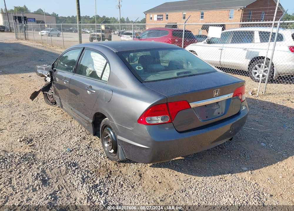 2009 HONDA CIVIC LX VIN: 2HGFA16579H303593