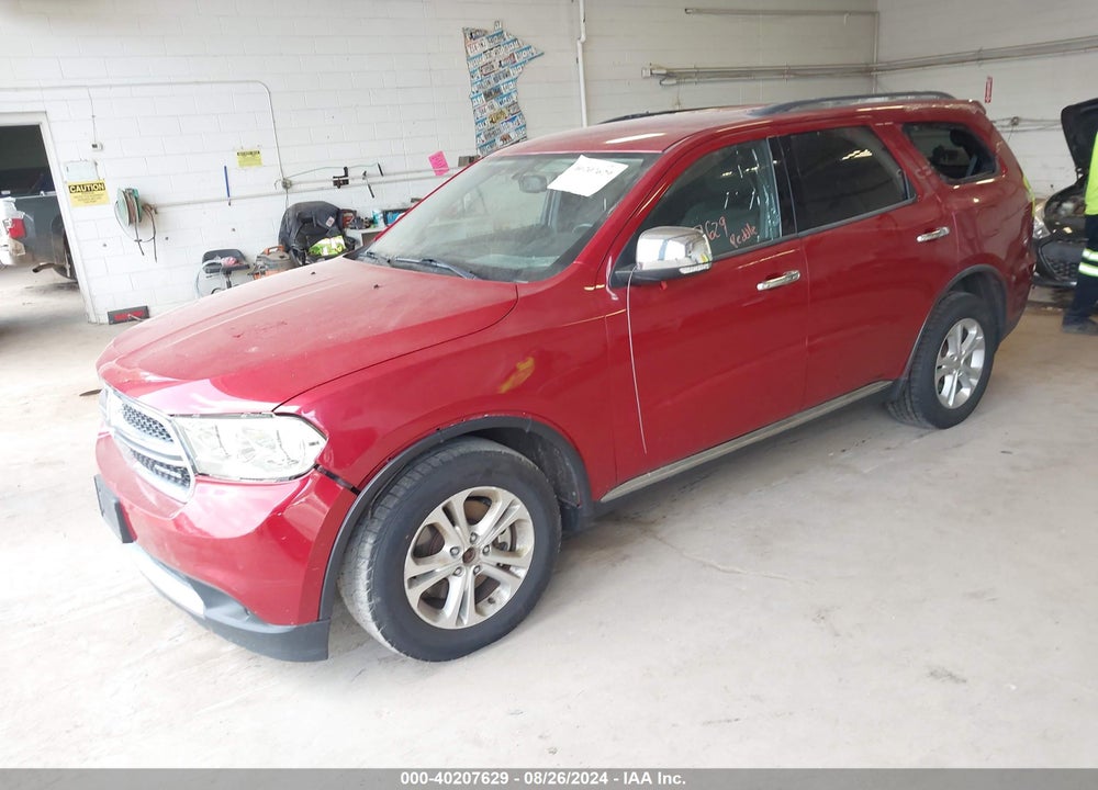 2011 DODGE DURANGO CREW VIN: 1D4SE4GTXBC595610