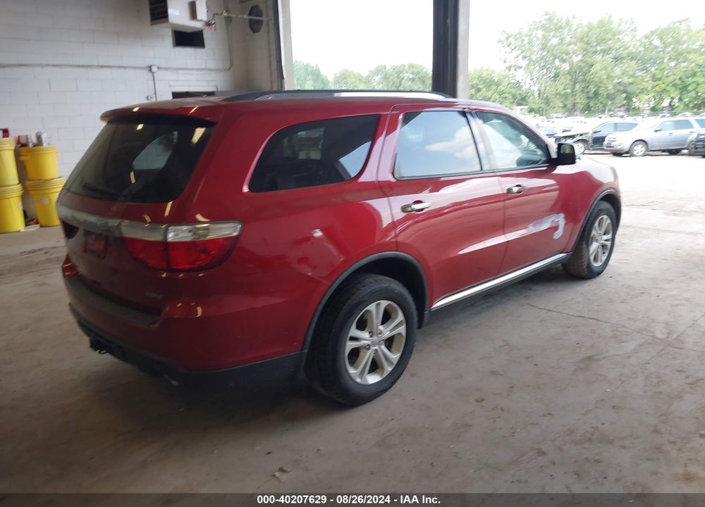 2011 DODGE DURANGO CREW VIN: 1D4SE4GTXBC595610
