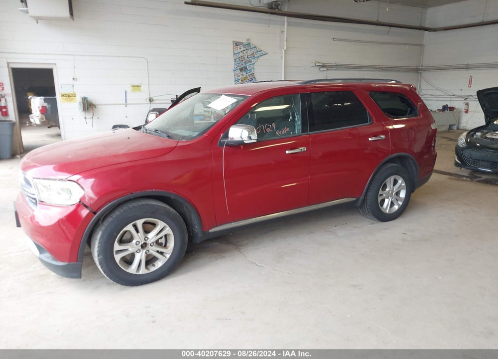 2011 DODGE DURANGO CREW VIN: 1D4SE4GTXBC595610