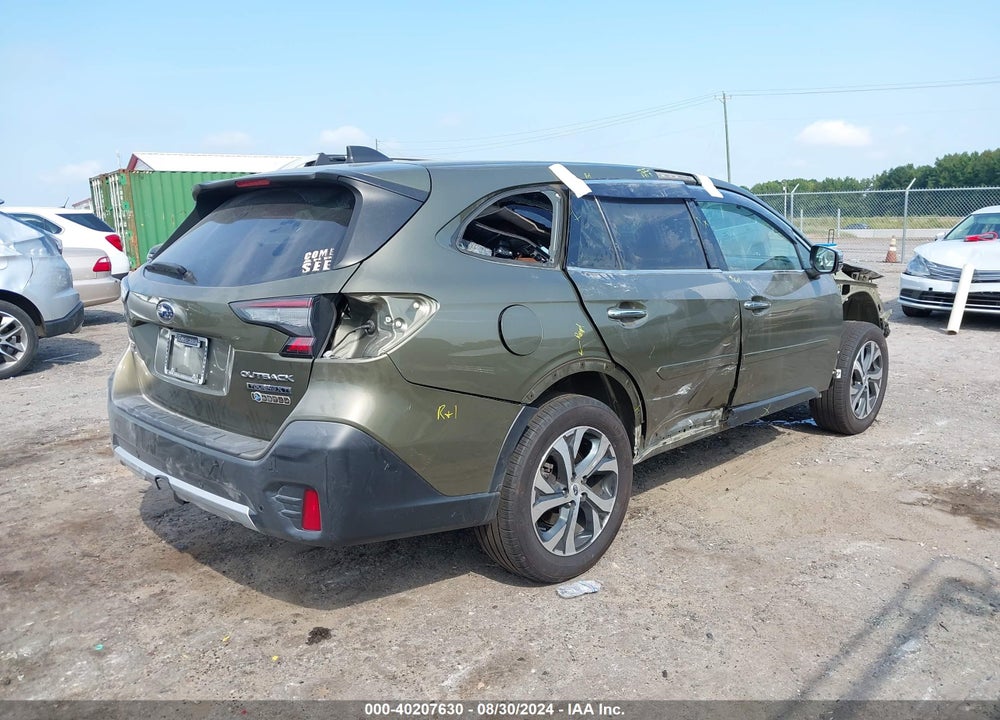 2021 SUBARU OUTBACK TOURING XT VIN: 4S4BTGPD9M3184551