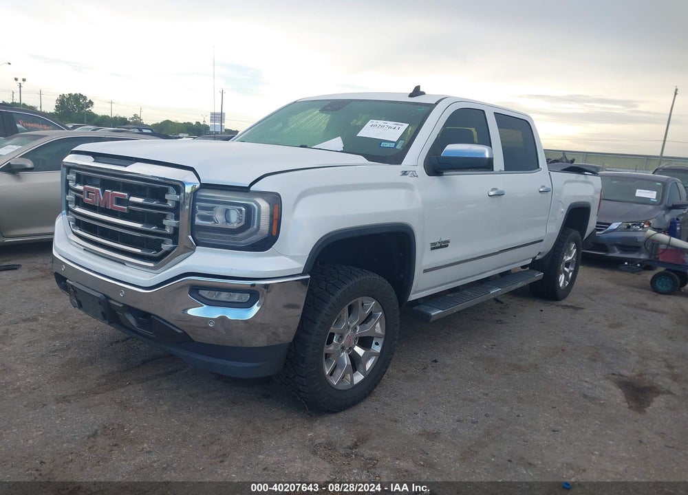 2016 GMC SIERRA 1500 SLT VIN: 3GTU2NEC0GG269407