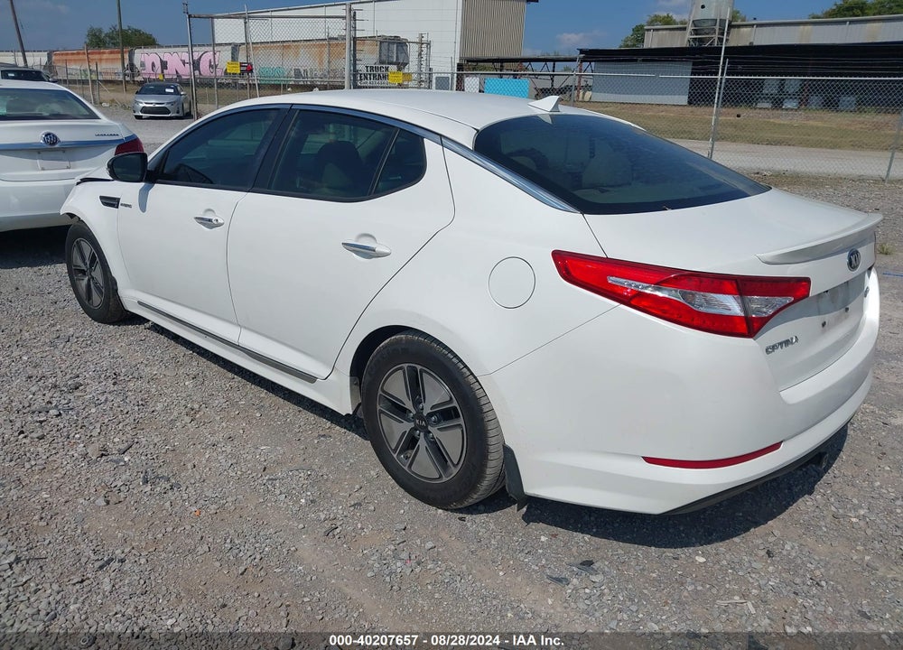 2013 KIA OPTIMA HYBRID LX VIN: KNAGM4AD2D5060590