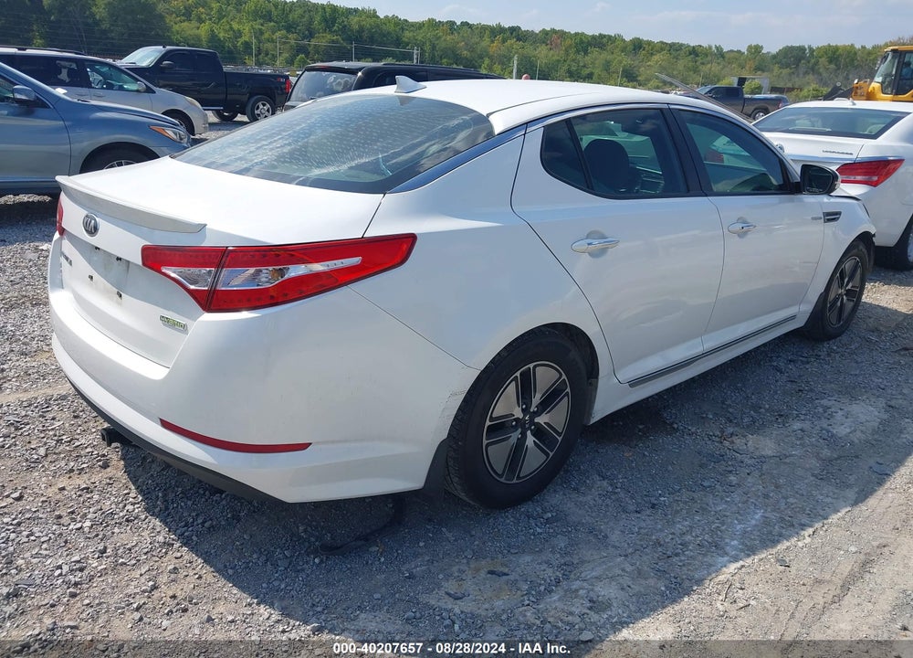 2013 KIA OPTIMA HYBRID LX VIN: KNAGM4AD2D5060590