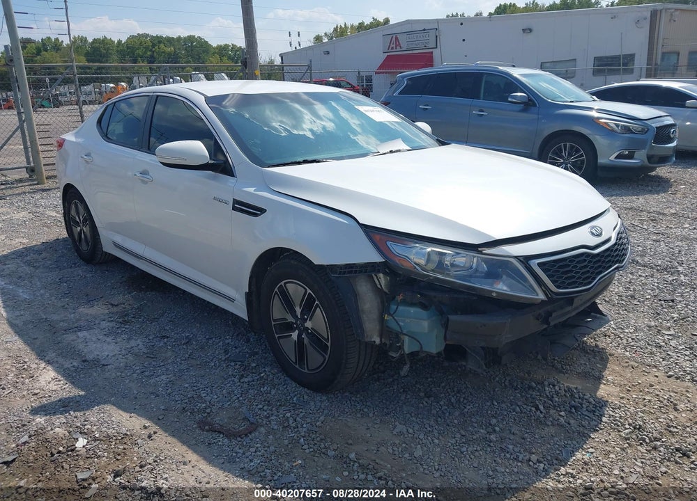 2013 KIA OPTIMA HYBRID LX VIN: KNAGM4AD2D5060590