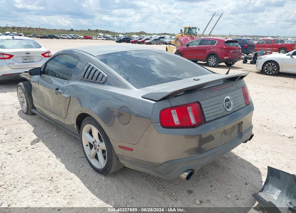 2012 FORD MUSTANG GT PREMIUM VIN: 1ZVBP8CF3C5285543