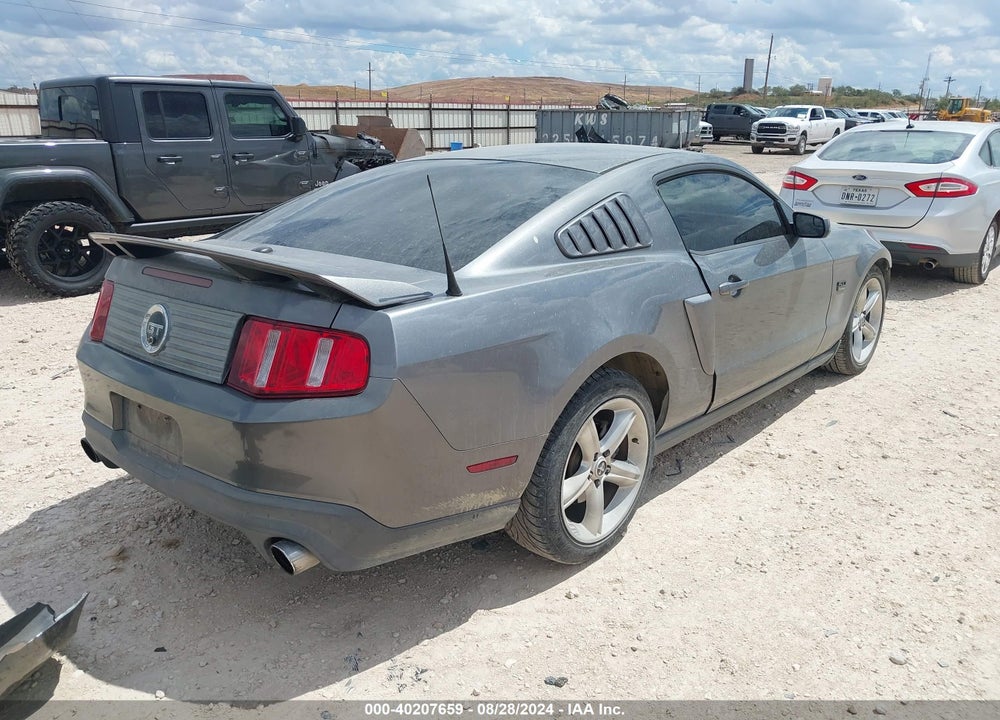 2012 FORD MUSTANG GT PREMIUM VIN: 1ZVBP8CF3C5285543