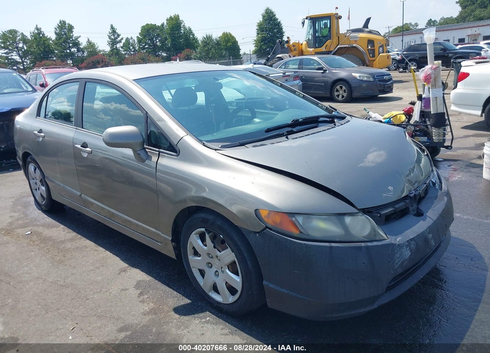 2006 HONDA CIVIC LX VIN: 1HGFA16526L058457