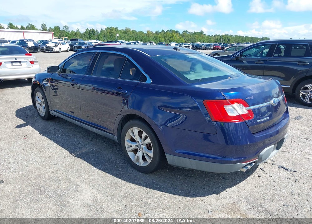 2011 FORD TAURUS SEL VIN: 1FAHP2EW8BG136450