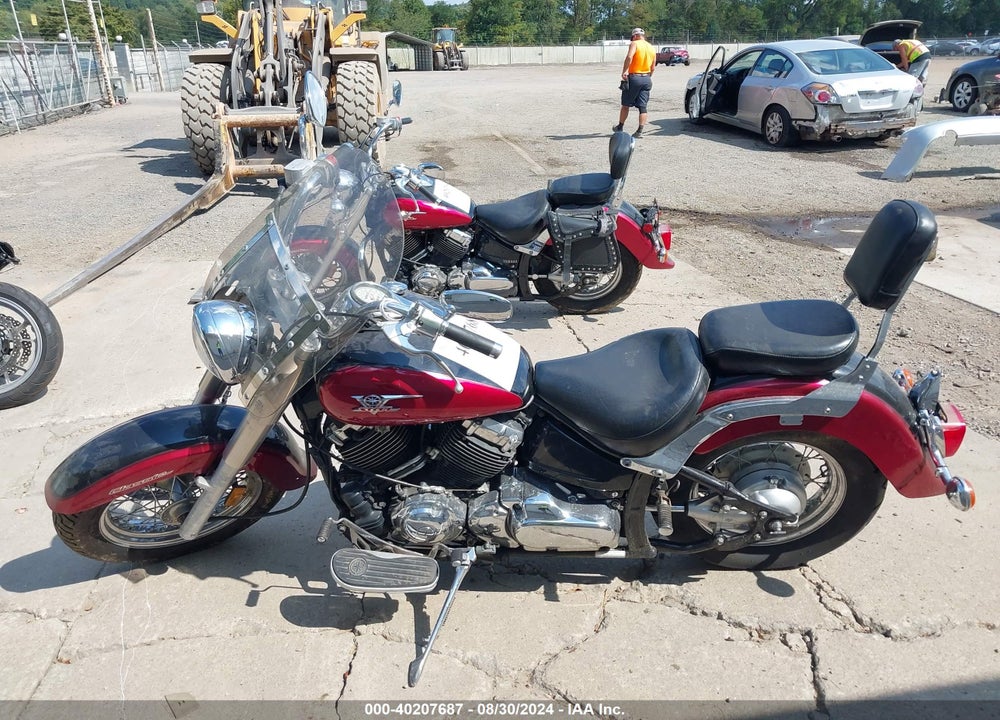 2004 YAMAHA XVS65 A VIN: JYAVM01E54A062459
