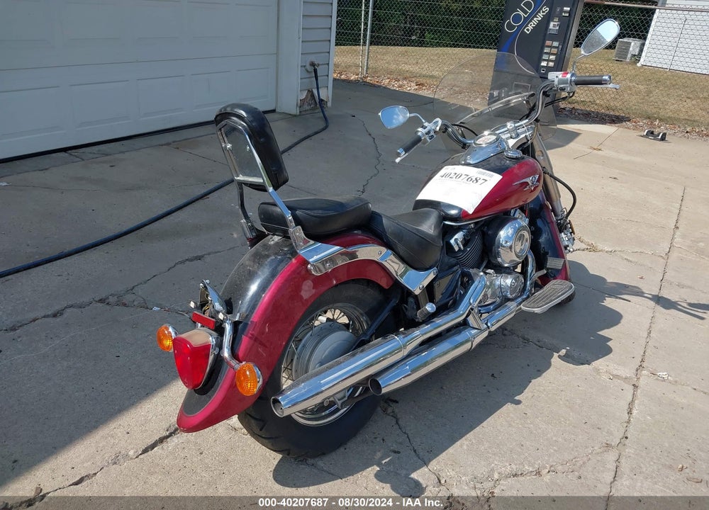 2004 YAMAHA XVS65 A VIN: JYAVM01E54A062459