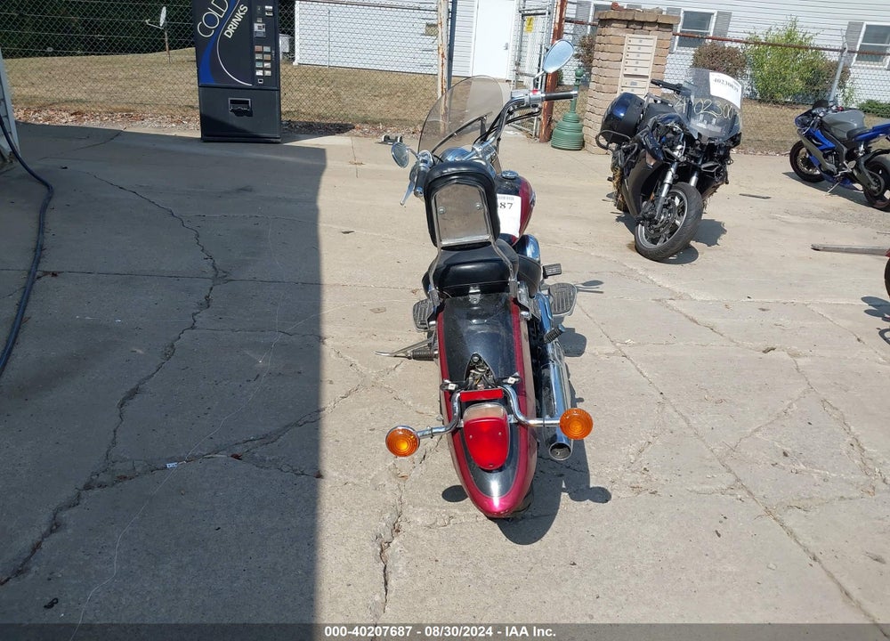 2004 YAMAHA XVS65 A VIN: JYAVM01E54A062459