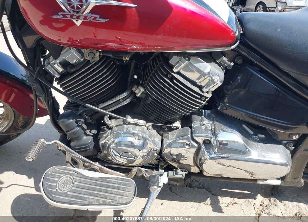 2004 YAMAHA XVS65 A VIN: JYAVM01E54A062459
