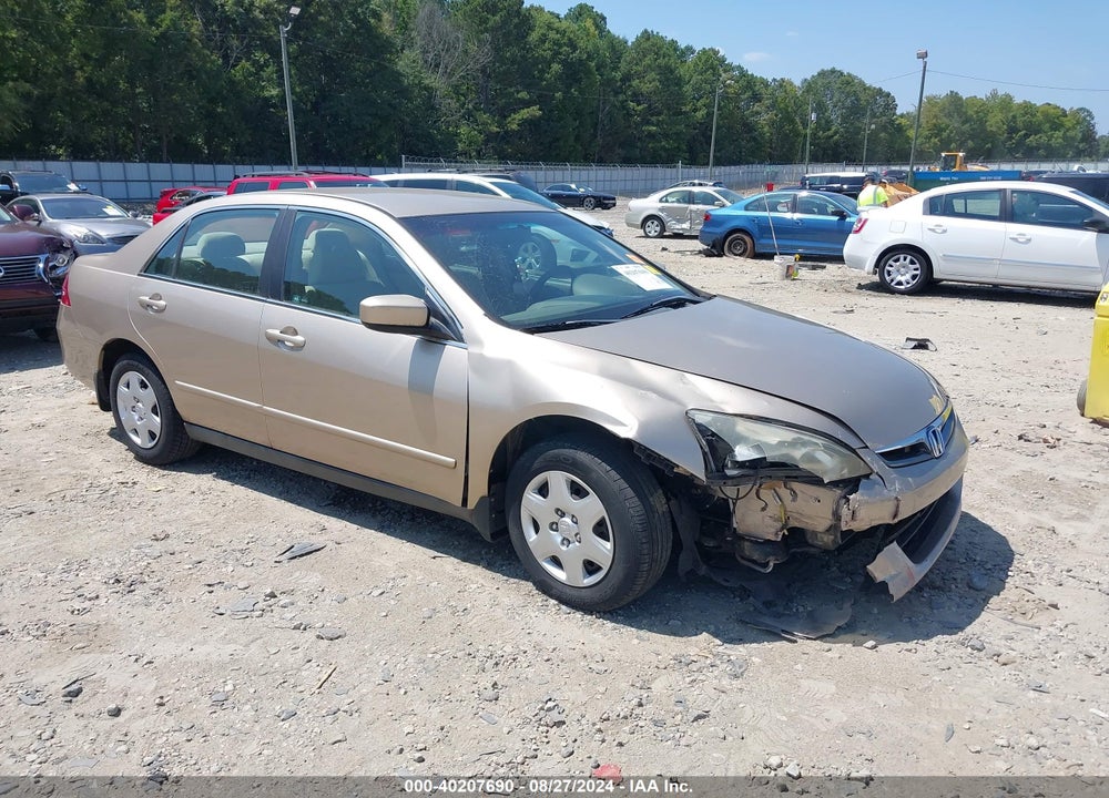 2007 HONDA ACCORD 2.4 LX VIN: 1HGCM56477A147592