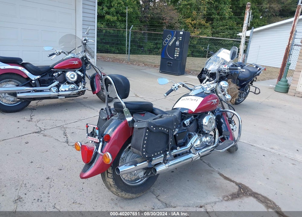 2004 YAMAHA XVS65 A VIN: JYAVM01E04A069156