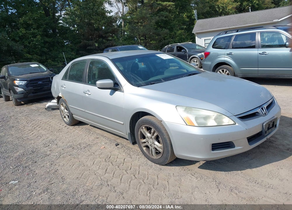2006 HONDA ACCORD 2.4 SE VIN: 1HGCM56306A007499