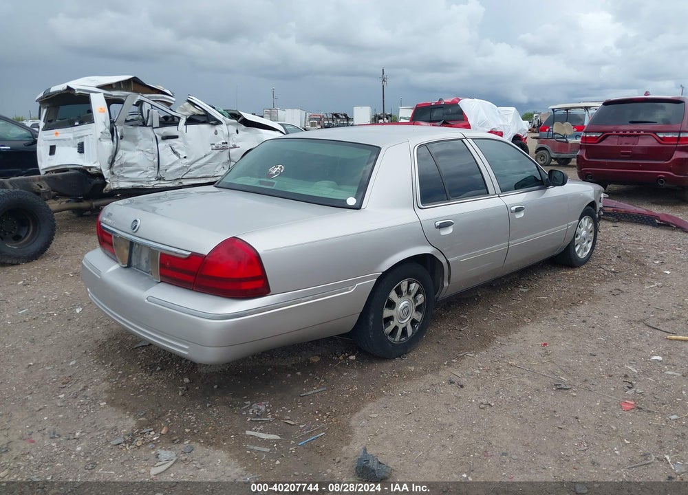 2004 MERCURY GRAND MARQUIS LS VIN: 2MEFM75W84X650673