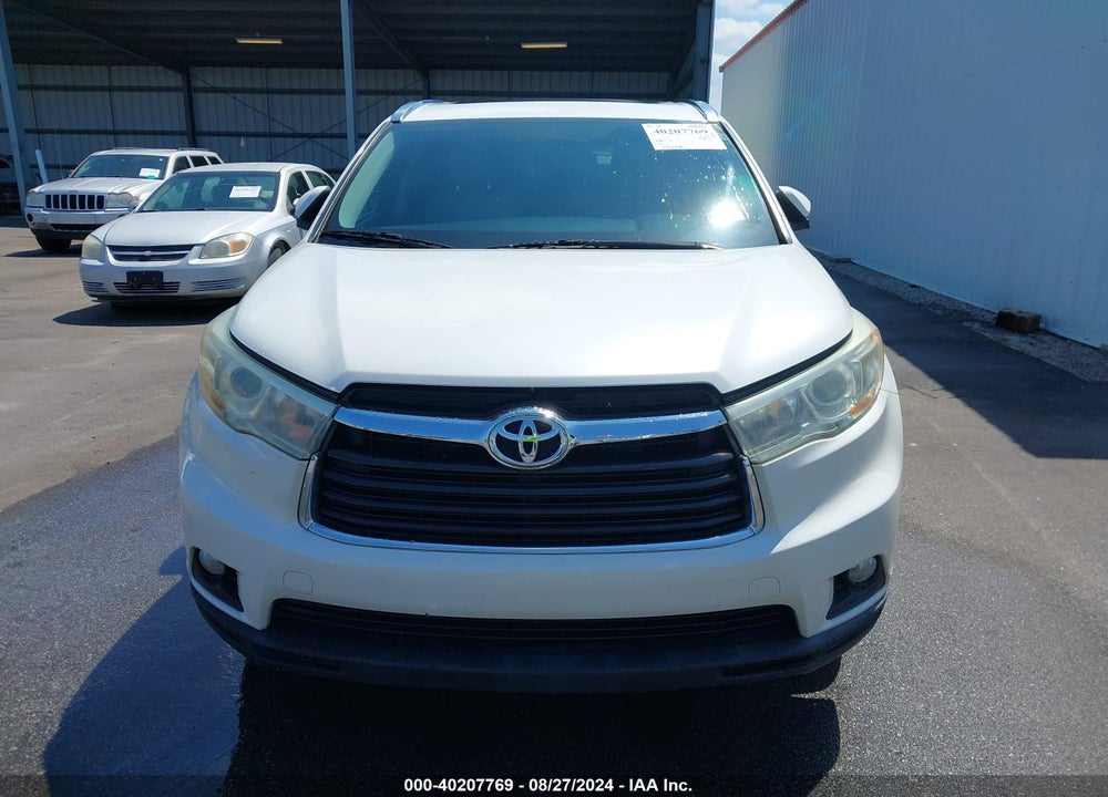 2016 TOYOTA HIGHLANDER XLE V6 VIN: 5TDJKRFHXGS259327
