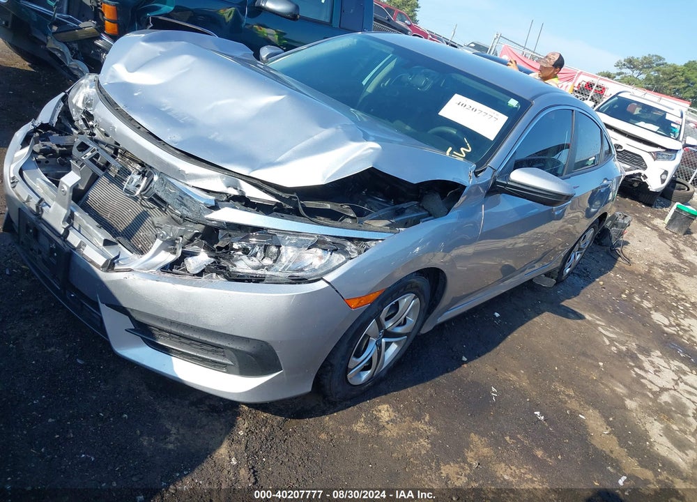2017 HONDA CIVIC LX VIN: 19XFC2F54HE066070