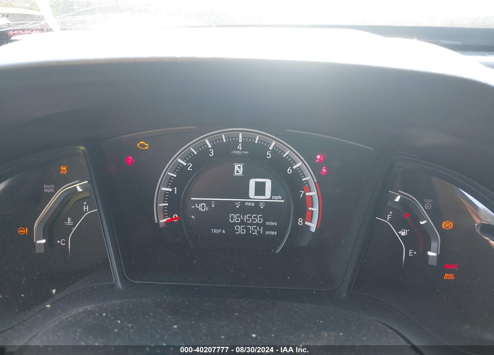 2017 HONDA CIVIC LX VIN: 19XFC2F54HE066070