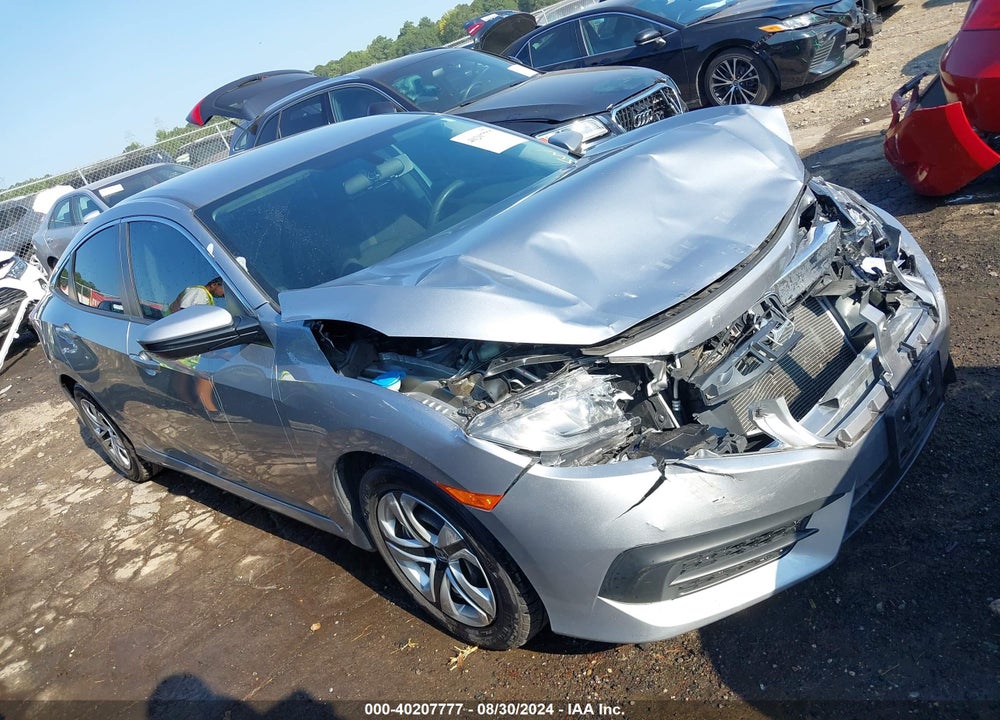 2017 HONDA CIVIC LX VIN: 19XFC2F54HE066070