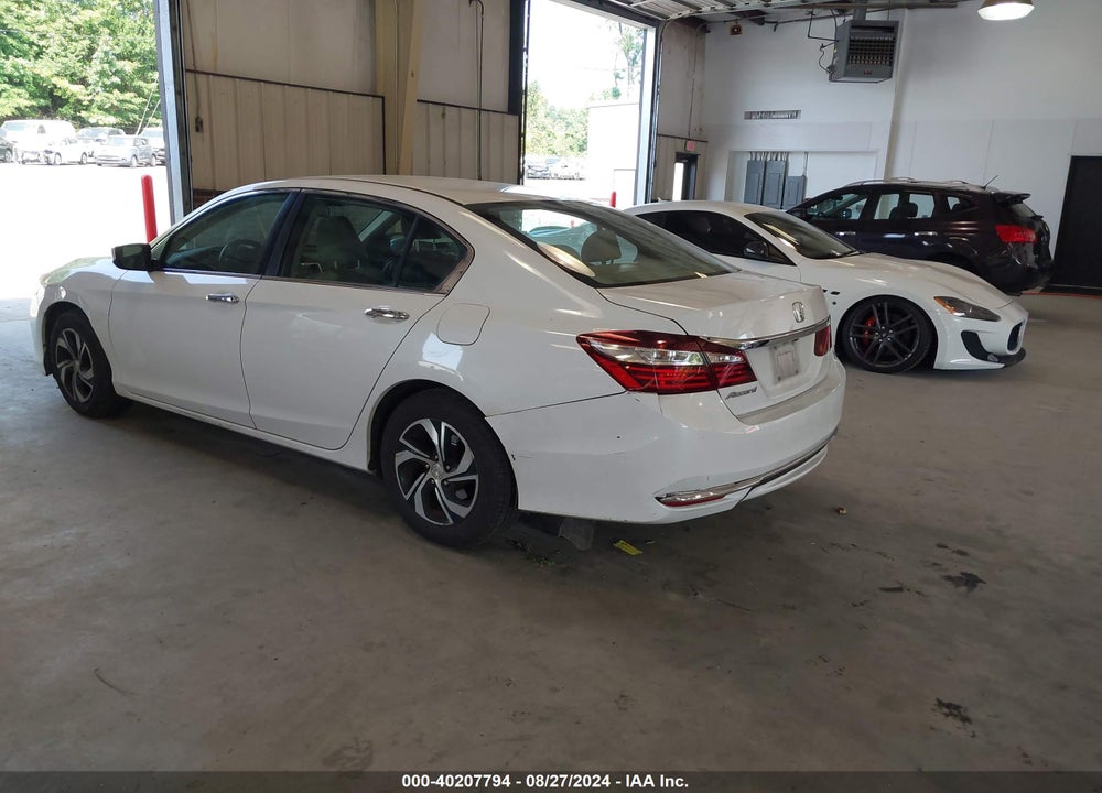 2016 HONDA ACCORD LX VIN: 1HGCR2F31GA139284