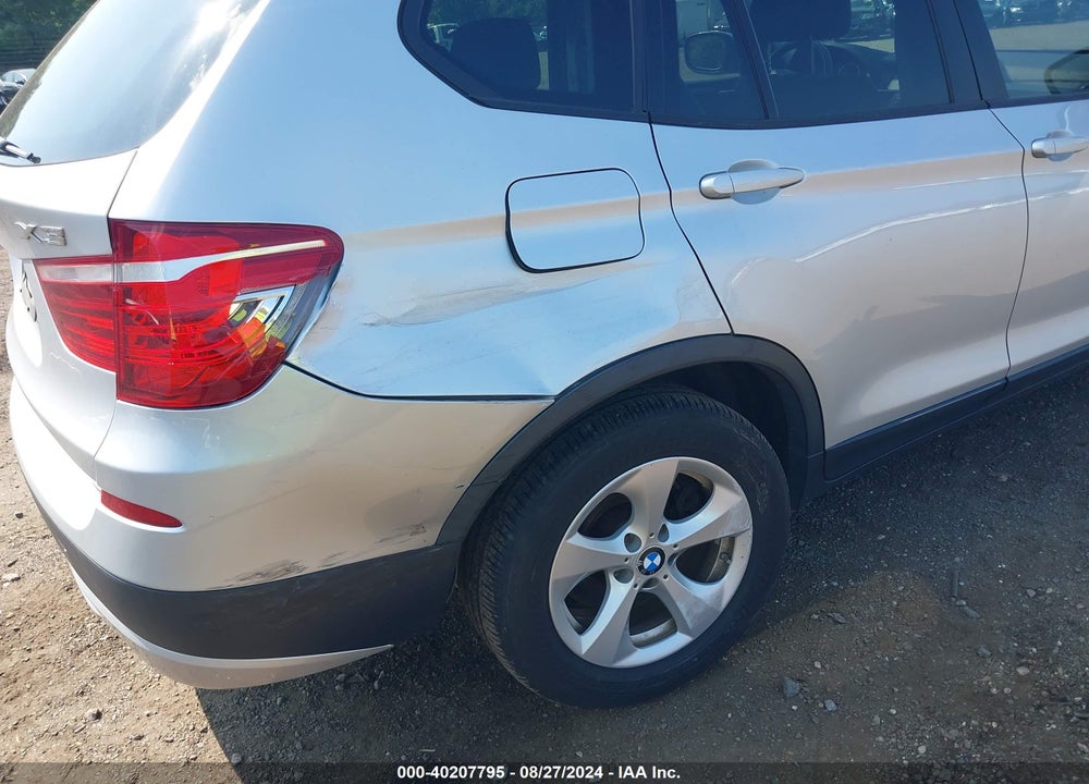 2011 BMW X3 XDRIVE28I VIN: 5UXWX5C5XBL703647