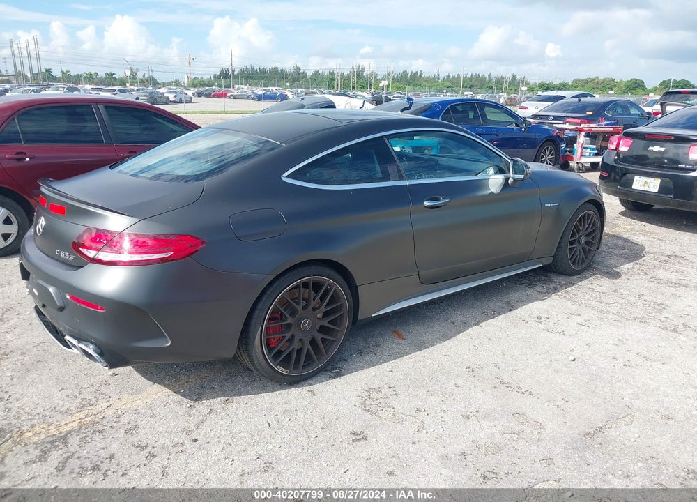 2021 MERCEDES-BENZ AMG C 63 S VIN: W1KWJ8HB9MG095351