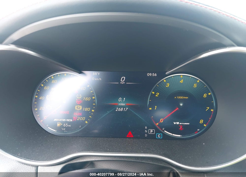 2021 MERCEDES-BENZ AMG C 63 S VIN: W1KWJ8HB9MG095351