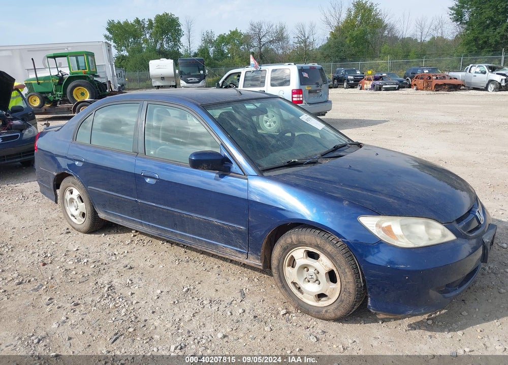 2005 HONDA CIVIC HYBRID VIN: JHMES96635S016235