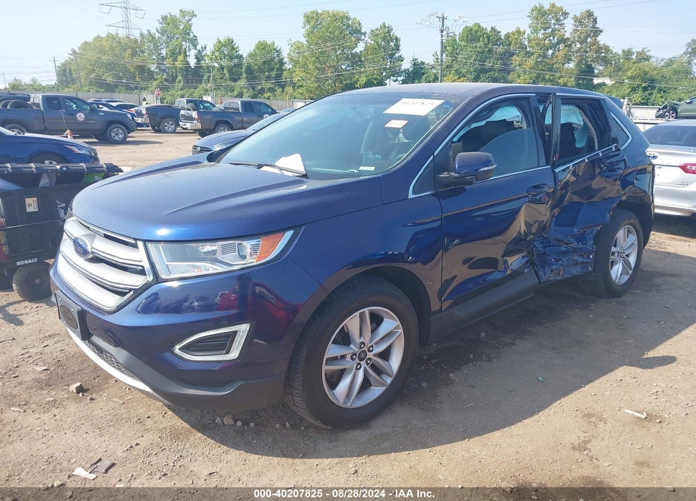 2016 FORD EDGE SEL VIN: 2FMPK4J92GBC57971