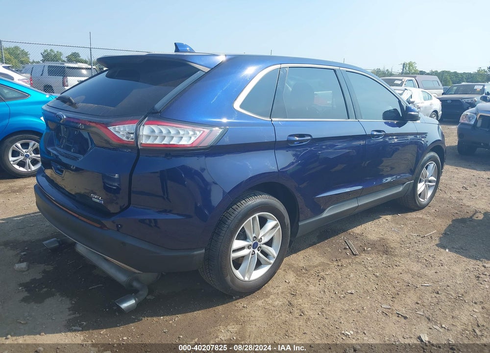 2016 FORD EDGE SEL VIN: 2FMPK4J92GBC57971