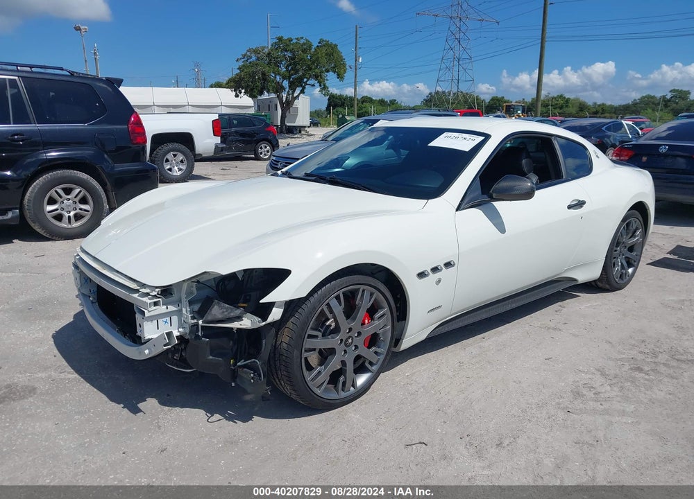 2012 MASERATI GRANTURISMO S AUTOMATIC VIN: ZAM45KLA9C0065061