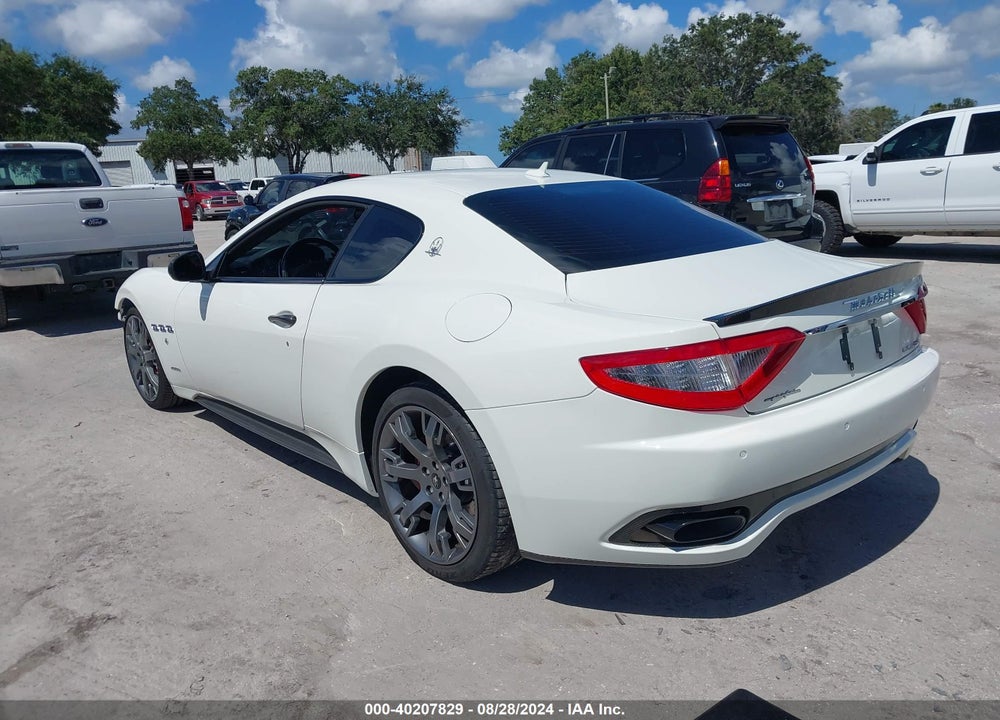 2012 MASERATI GRANTURISMO S AUTOMATIC VIN: ZAM45KLA9C0065061