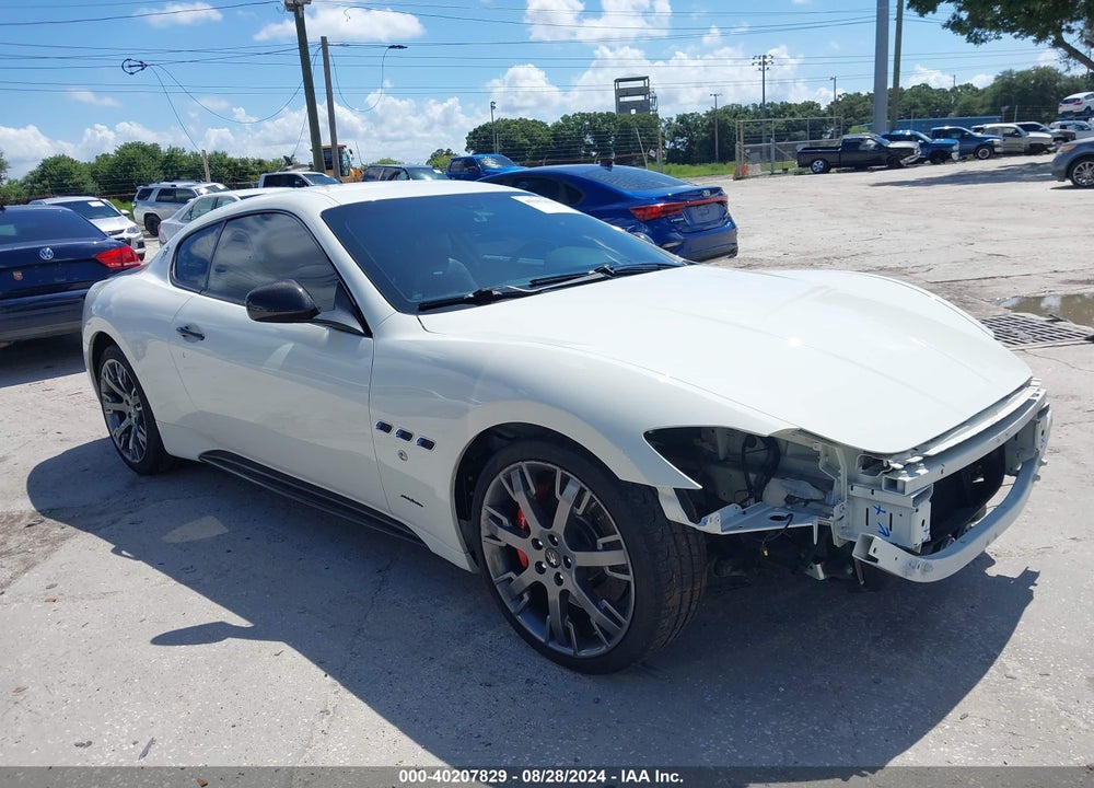 2012 MASERATI GRANTURISMO S AUTOMATIC VIN: ZAM45KLA9C0065061