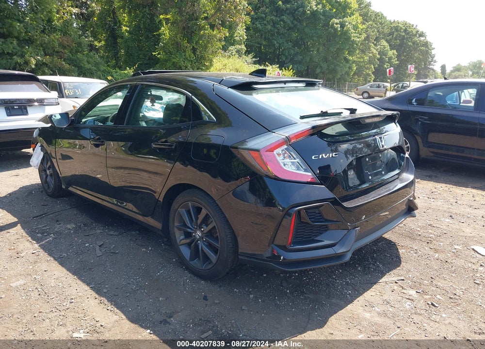 2021 HONDA CIVIC EX VIN: SHHFK7H62MU410133