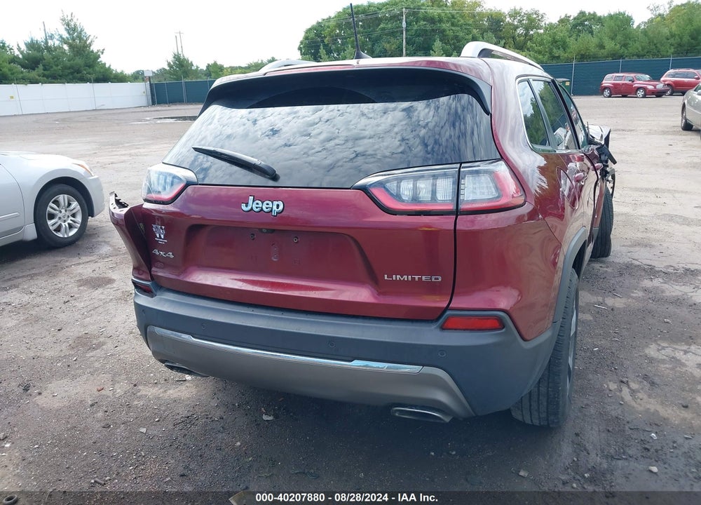 2019 JEEP CHEROKEE LIMITED 4X4 VIN: 1C4PJMDX4KD198071