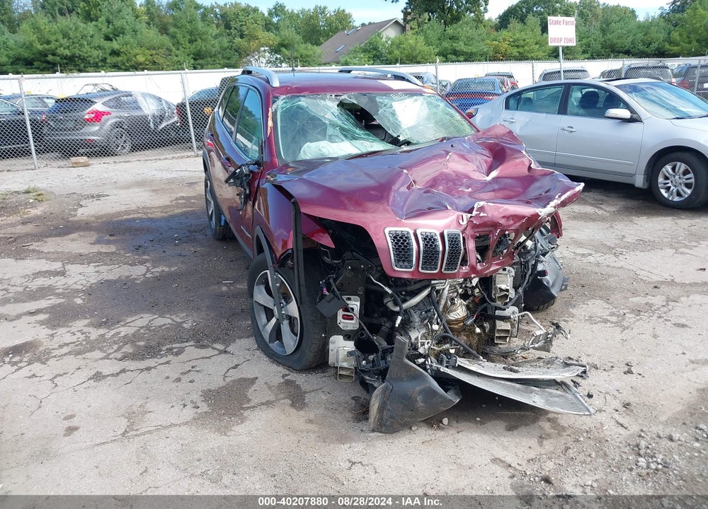 2019 JEEP CHEROKEE LIMITED 4X4 VIN: 1C4PJMDX4KD198071