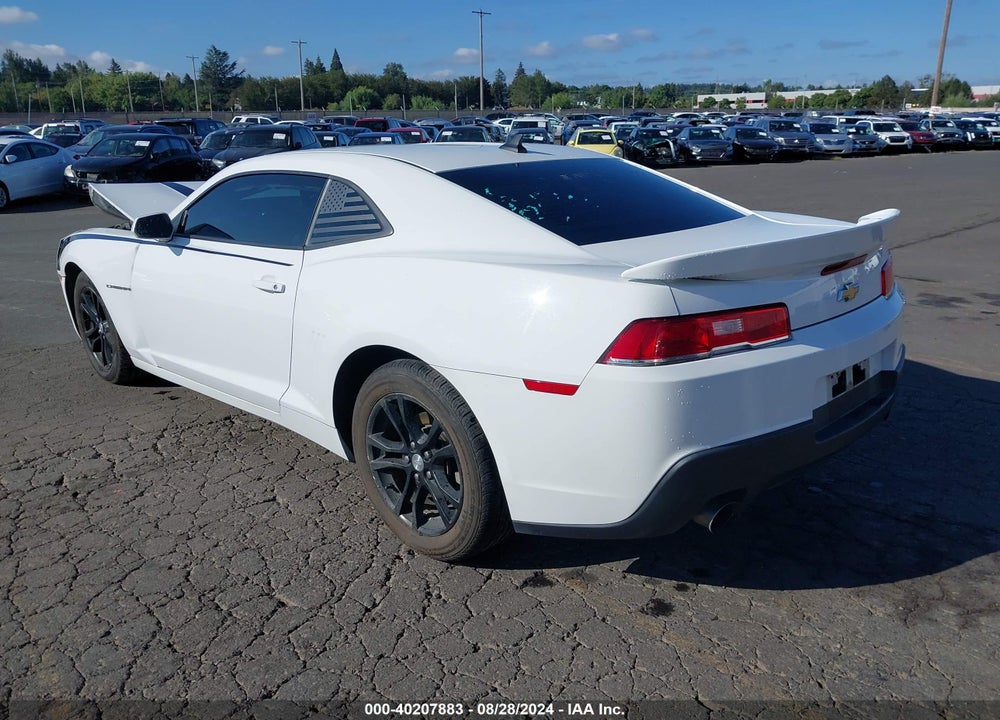 2015 CHEVROLET CAMARO 2LS VIN: 2G1FB1E35F9204491