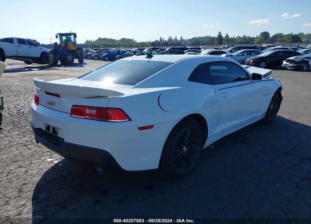 2015 CHEVROLET CAMARO 2LS VIN: 2G1FB1E35F9204491