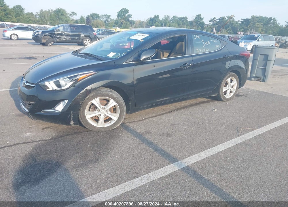 2016 HYUNDAI ELANTRA LIMITED/SE/VALUE EDITION VIN: 5NPDH4AE9GH671823